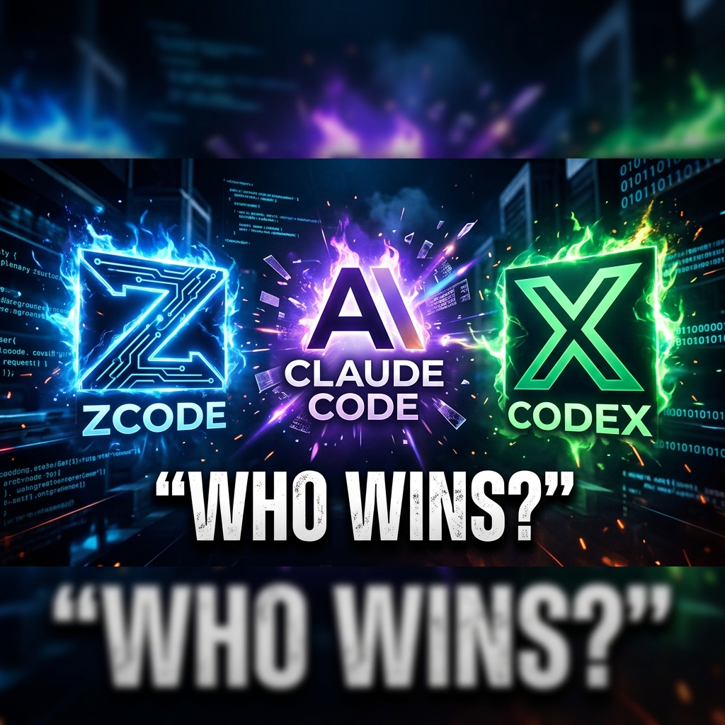 ZCode vs Claude Code vs OpenAI Codex comparison — who wins?
